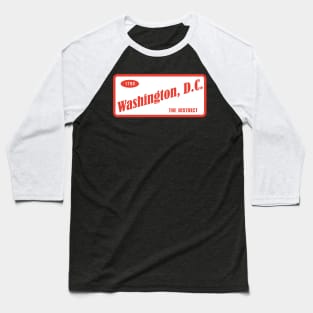 Washington D.C. The District Baseball T-Shirt